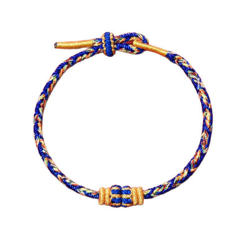 Buddha Stones Koi Fish Luck Hand-Woven String Bracelet - image 27